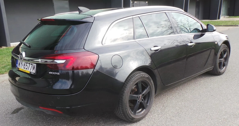 Opel Insignia cena 46500 przebieg: 129350, rok produkcji 2016 z Warszawa małe 191